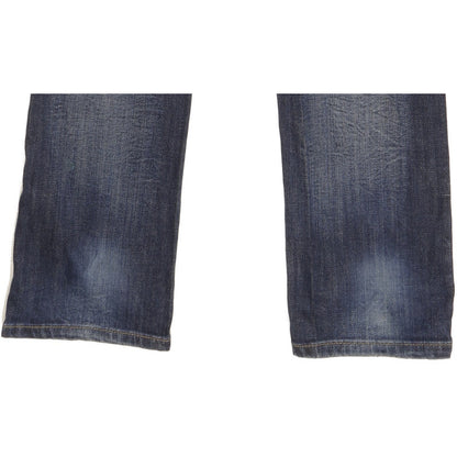 G-Star Midge Women Blue Straight Slim Stretch Jeans W26 L32