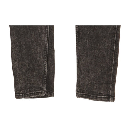 Levi's 512 Men Black Tapered Slim Stretch Jeans W33 L30