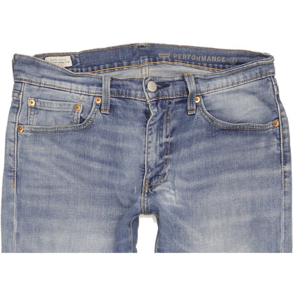 Levi's 511 Men Blue Straight Slim Stretch Jeans W32 L32