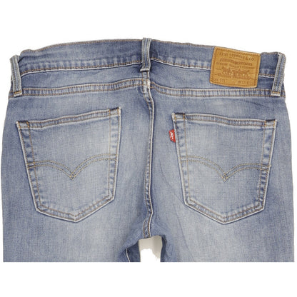 Levi's 511 Men Blue Straight Slim Stretch Jeans W32 L32