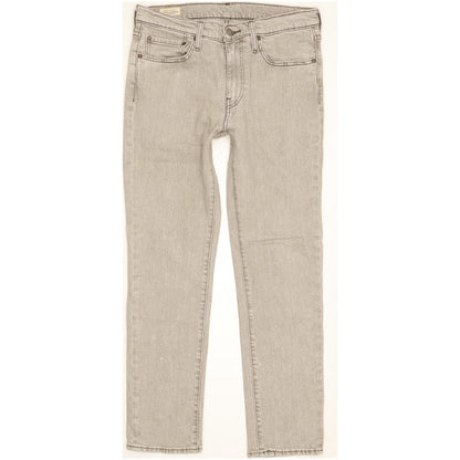 Levi's 511 Men Grey Straight Slim Jeans W32 L29