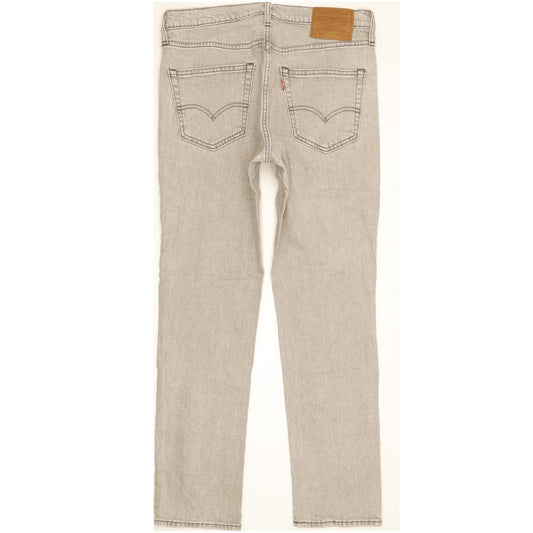 Levi's 511 Men Grey Straight Slim Jeans W32 L29
