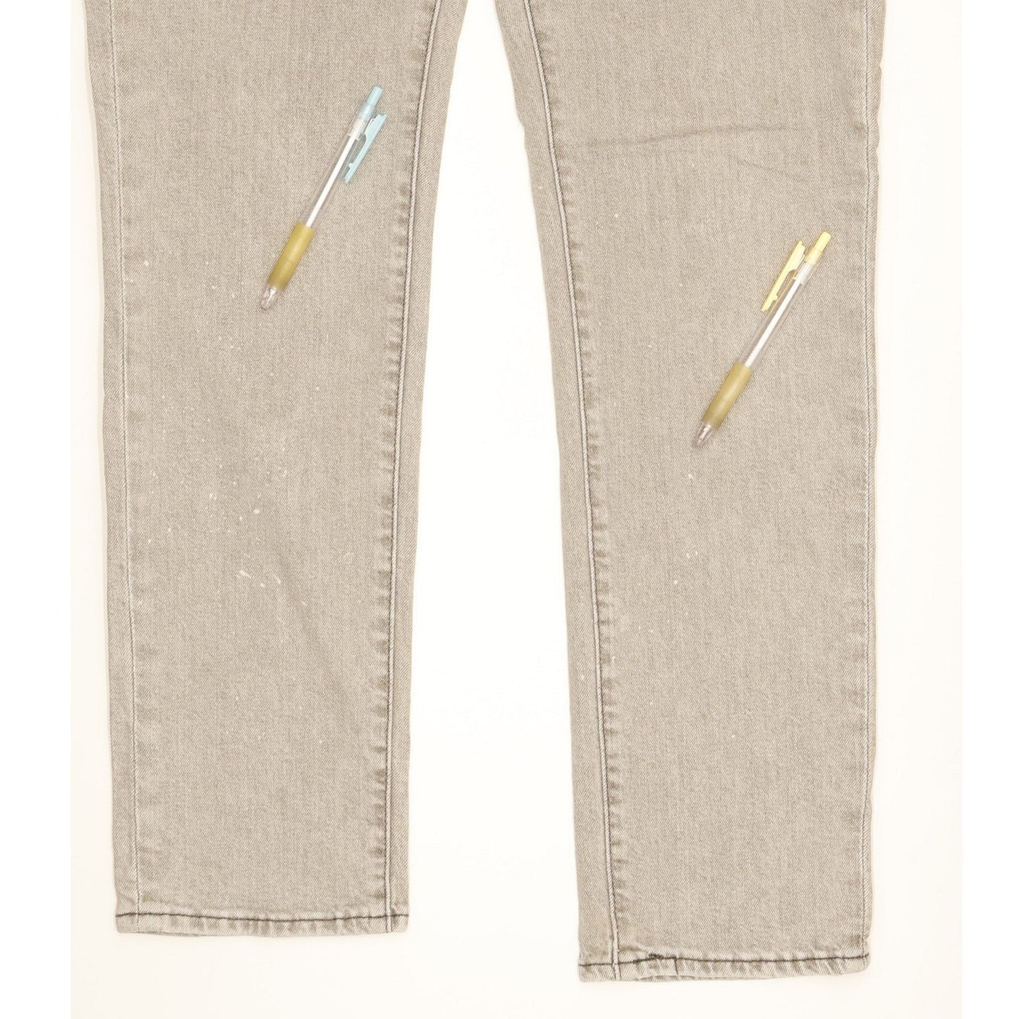 Levi's 511 Men Grey Straight Slim Jeans W32 L29