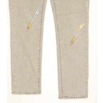 Levi's 511 Men Grey Straight Slim Jeans W32 L29