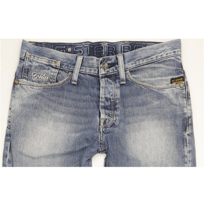 G-Star Coder Men Blue Straight Regular Jeans W31 L34