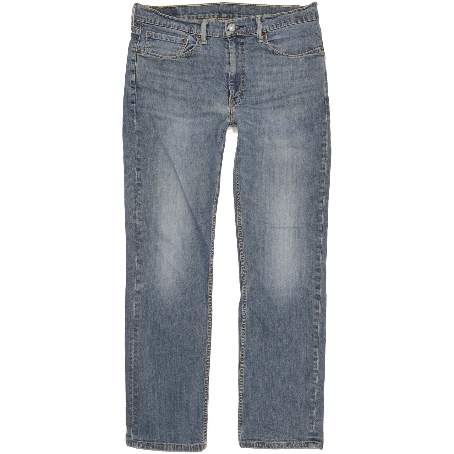 Levi's 514 Men Blue Straight Slim Stretch Jeans W34 L31