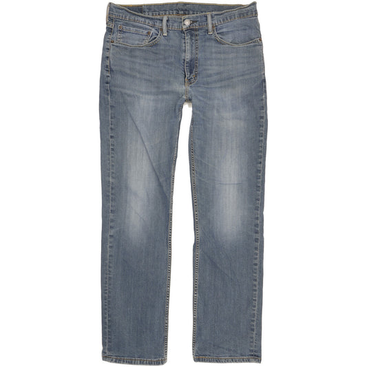 Levi's 514 Men Blue Straight Slim Stretch Jeans W34 L31