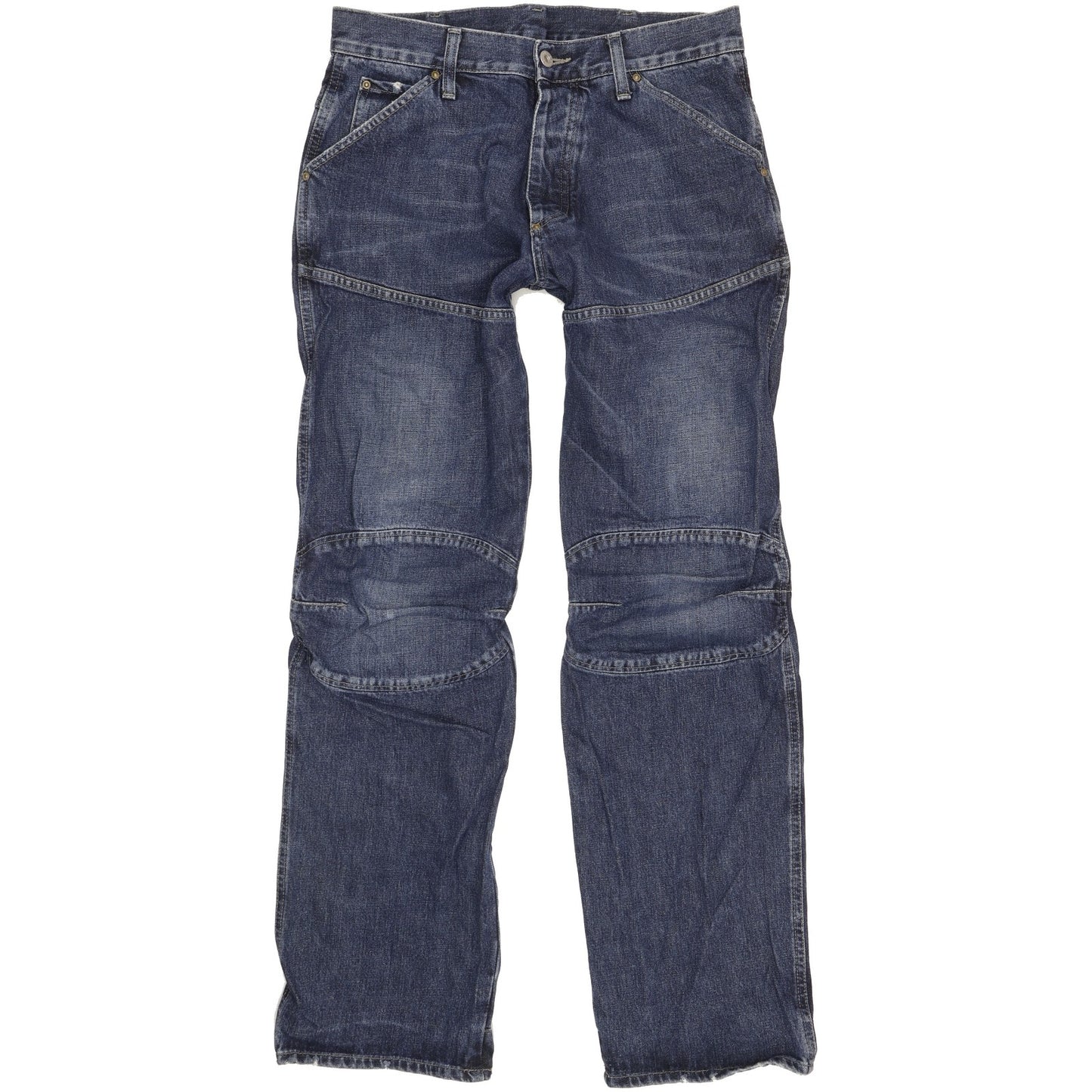 G-Star Elwood Men Blue Straight Regular Jeans W32 L34