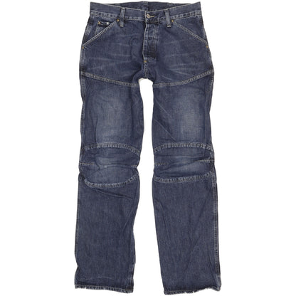 G-Star Elwood Men Blue Straight Regular Jeans W32 L34