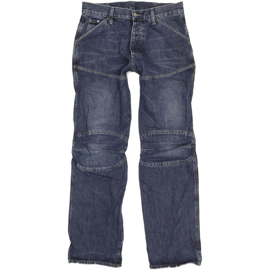 G-Star Elwood Men Blue Straight Regular Jeans W32 L34