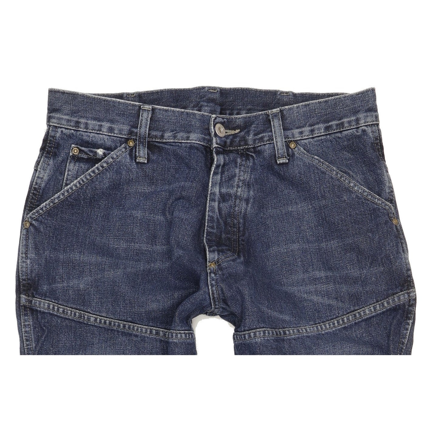 G-Star Elwood Men Blue Straight Regular Jeans W32 L34