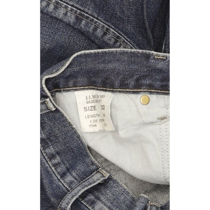 G-Star Elwood Men Blue Straight Regular Jeans W32 L34