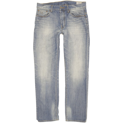 G-Star 3301 Men Blue Straight Regular Jeans W34 L32