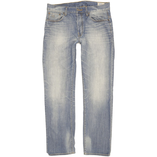 G-Star 3301 Men Blue Straight Regular Jeans W34 L32