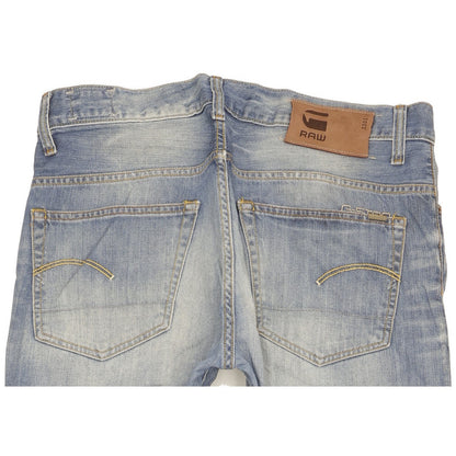 G-Star 3301 Men Blue Straight Regular Jeans W34 L32