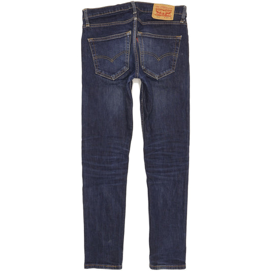 Levi's 512 Men Blue Tapered Slim Stretch Jeans W30 L30