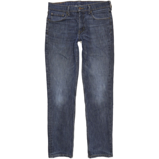 Levi's 511 Men Blue Straight Slim Stretch Jeans W33 L33