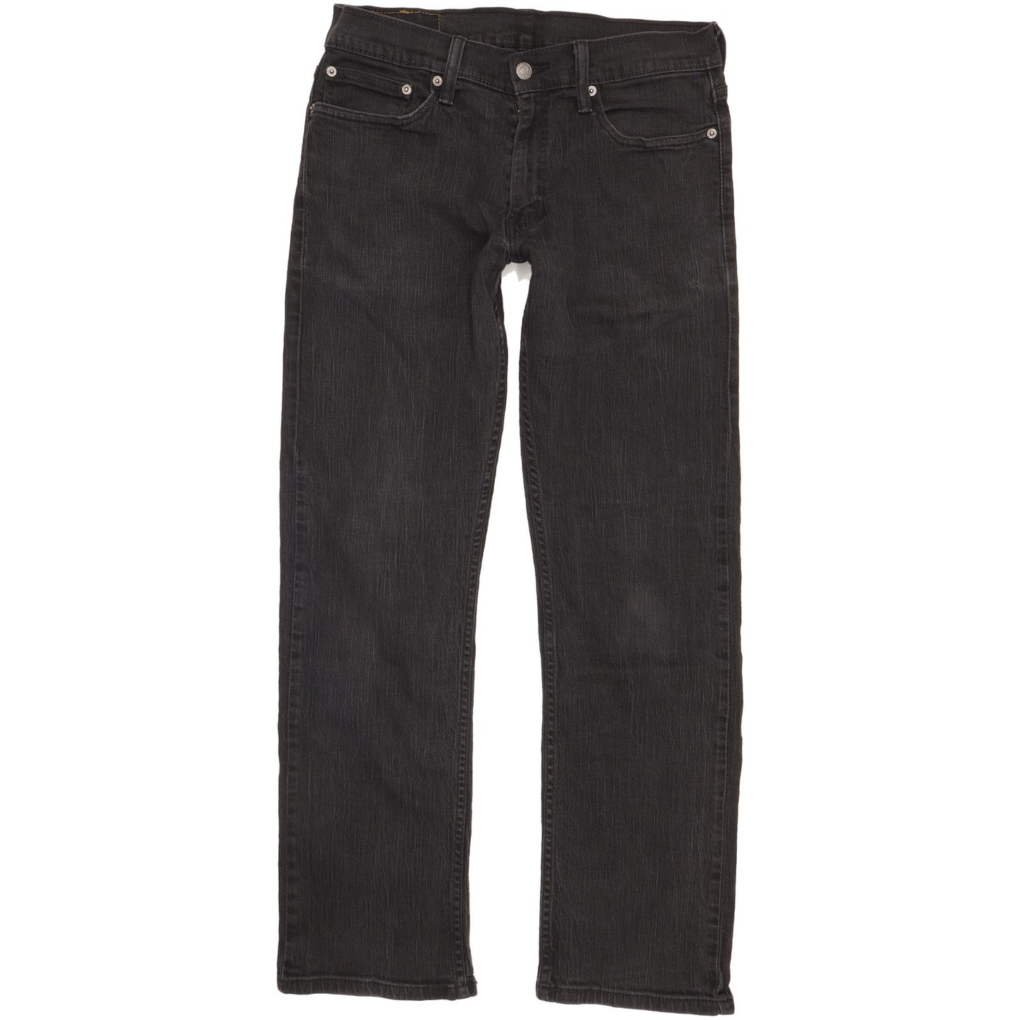 Levi's 514 Men Black Straight Slim Stretch Jeans W33 L31