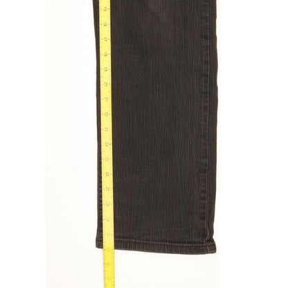 Levi's 514 Men Black Straight Slim Stretch Jeans W33 L31