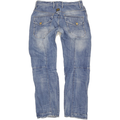 G-Star Skiff 5620 Men Blue Straight Loose Jeans W37 L37