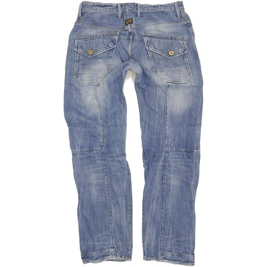G-Star Skiff 5620 Men Blue Straight Loose Jeans W37 L37
