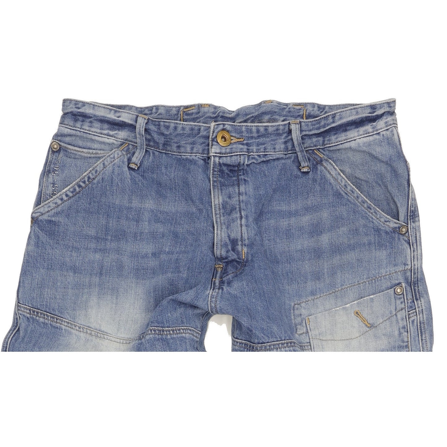 G-Star Skiff 5620 Men Blue Straight Loose Jeans W37 L37