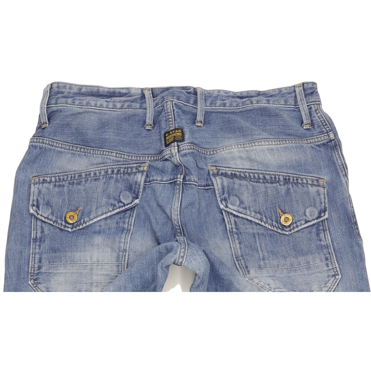 G-Star Skiff 5620 Men Blue Straight Loose Jeans W37 L37
