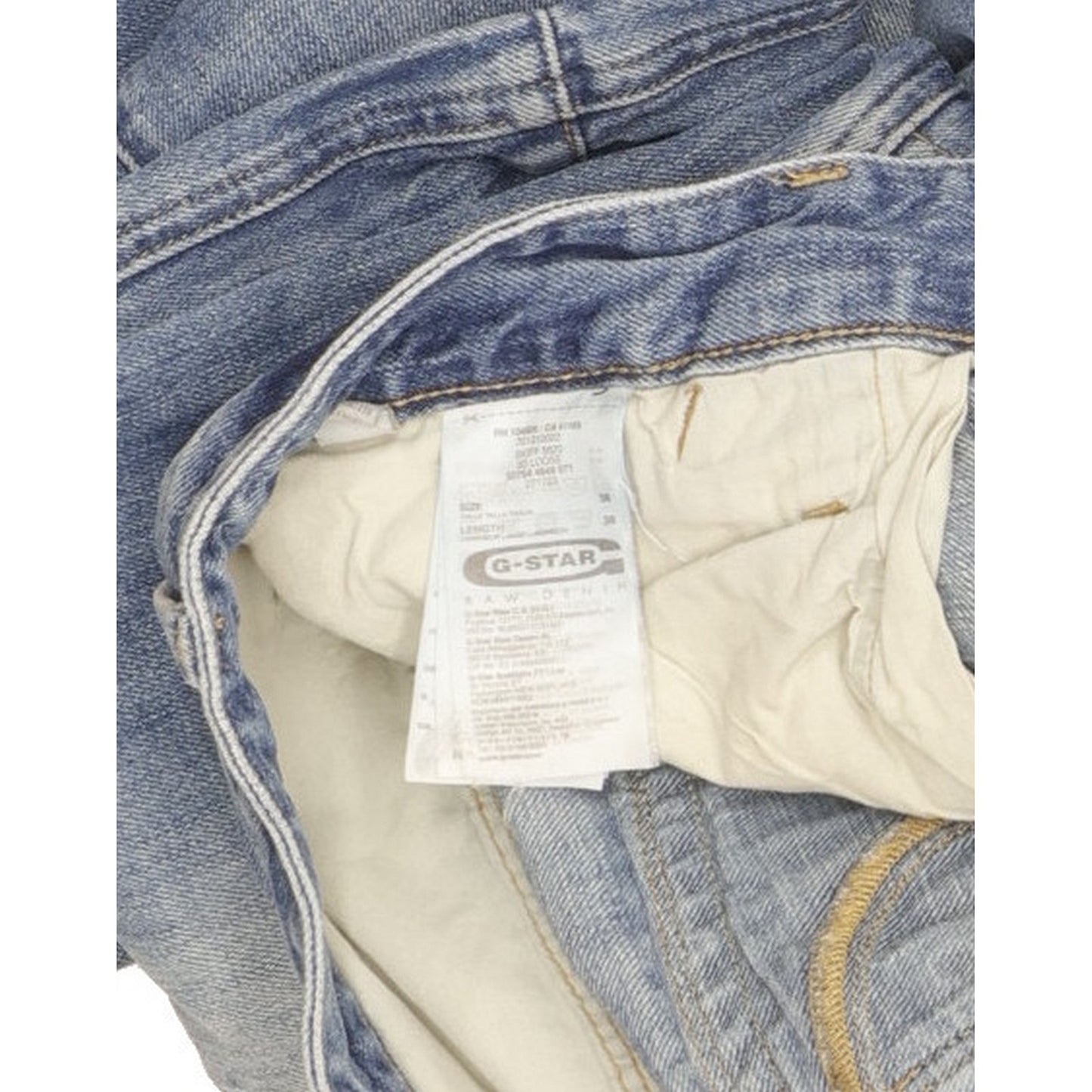 G-Star Skiff 5620 Men Blue Straight Loose Jeans W37 L37