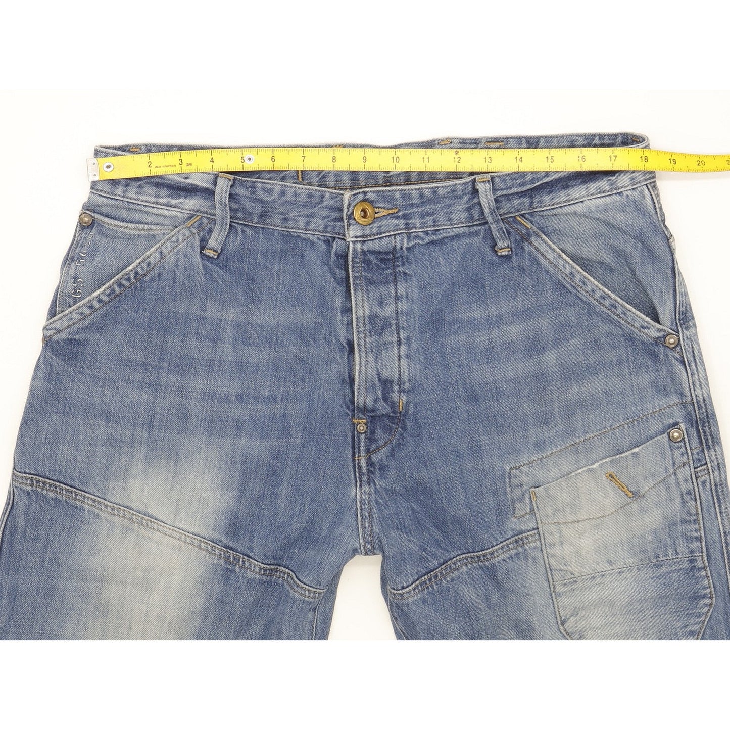 G-Star Skiff 5620 Men Blue Straight Loose Jeans W37 L37