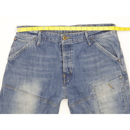 G-Star Skiff 5620 Men Blue Straight Loose Jeans W37 L37