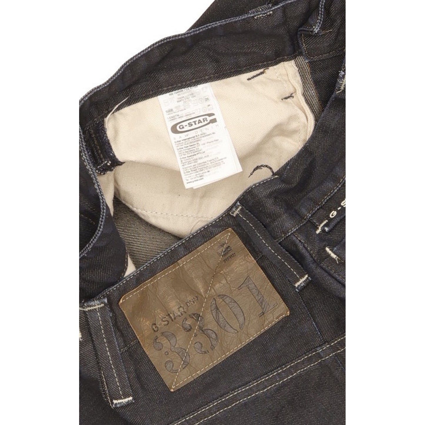G-Star Hank Men Navy Straight Loose Jeans W29 L30
