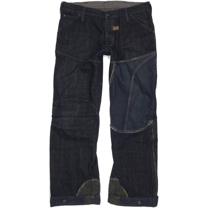 G-Star Concept Elwood Men Navy Straight Regular Jeans W36 L34