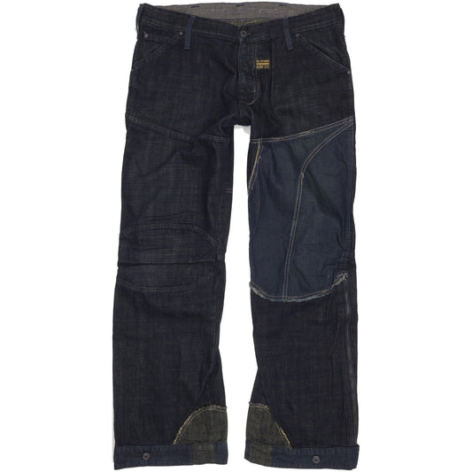 G-Star Concept Elwood Men Navy Straight Regular Jeans W36 L34
