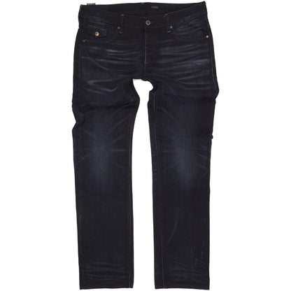 G-Star Morris Men Navy Straight Regular Jeans W36 L36