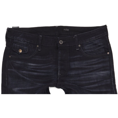 G-Star Morris Men Navy Straight Regular Jeans W36 L36