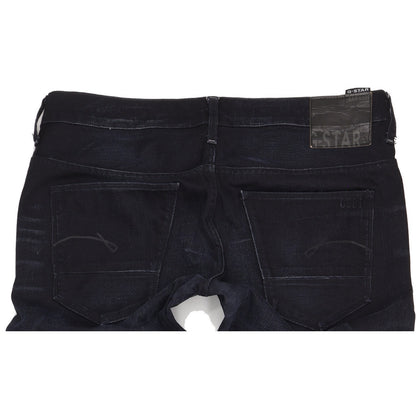 G-Star Morris Men Navy Straight Regular Jeans W36 L36