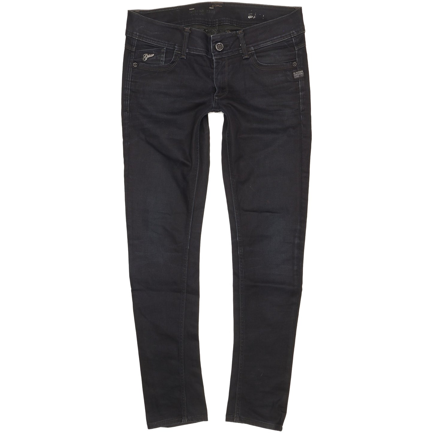 G-Star Lynn Women Black Skinny Slim Stretch Jeans W32 L30