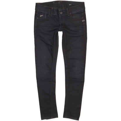 G-Star Lynn Women Black Skinny Slim Stretch Jeans W32 L30