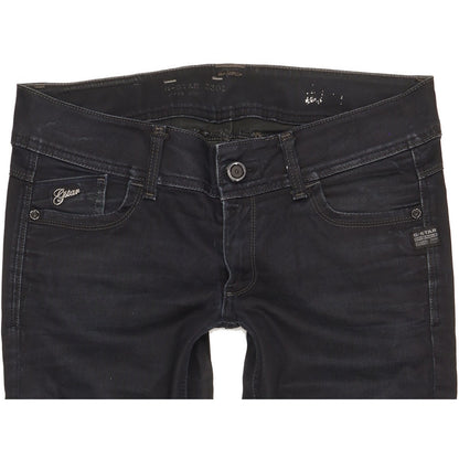 G-Star Lynn Women Black Skinny Slim Stretch Jeans W32 L30