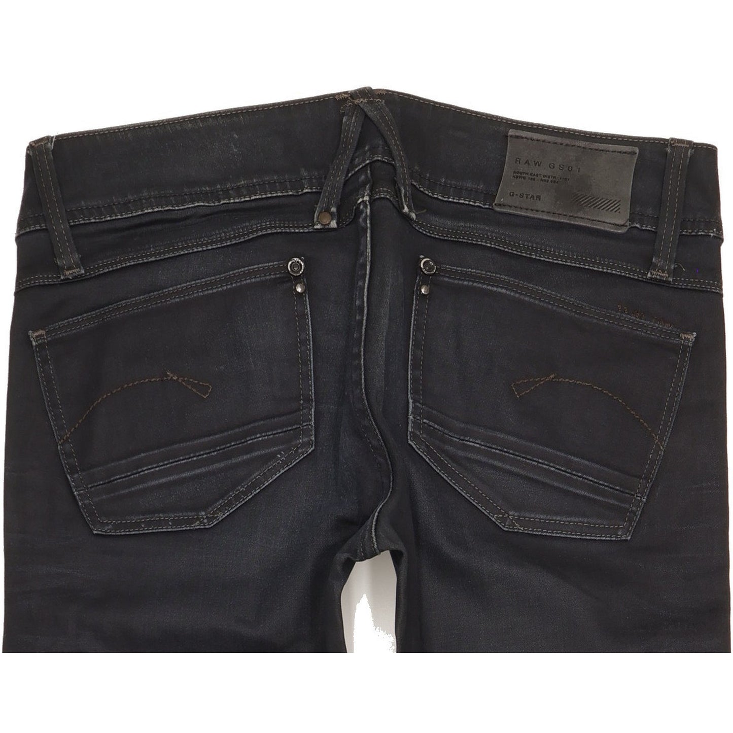 G-Star Lynn Women Black Skinny Slim Stretch Jeans W32 L30