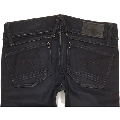 G-Star Lynn Women Black Skinny Slim Stretch Jeans W32 L30