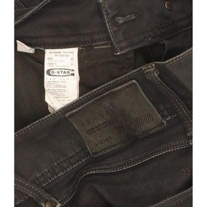 G-Star Lynn Women Black Skinny Slim Stretch Jeans W32 L30