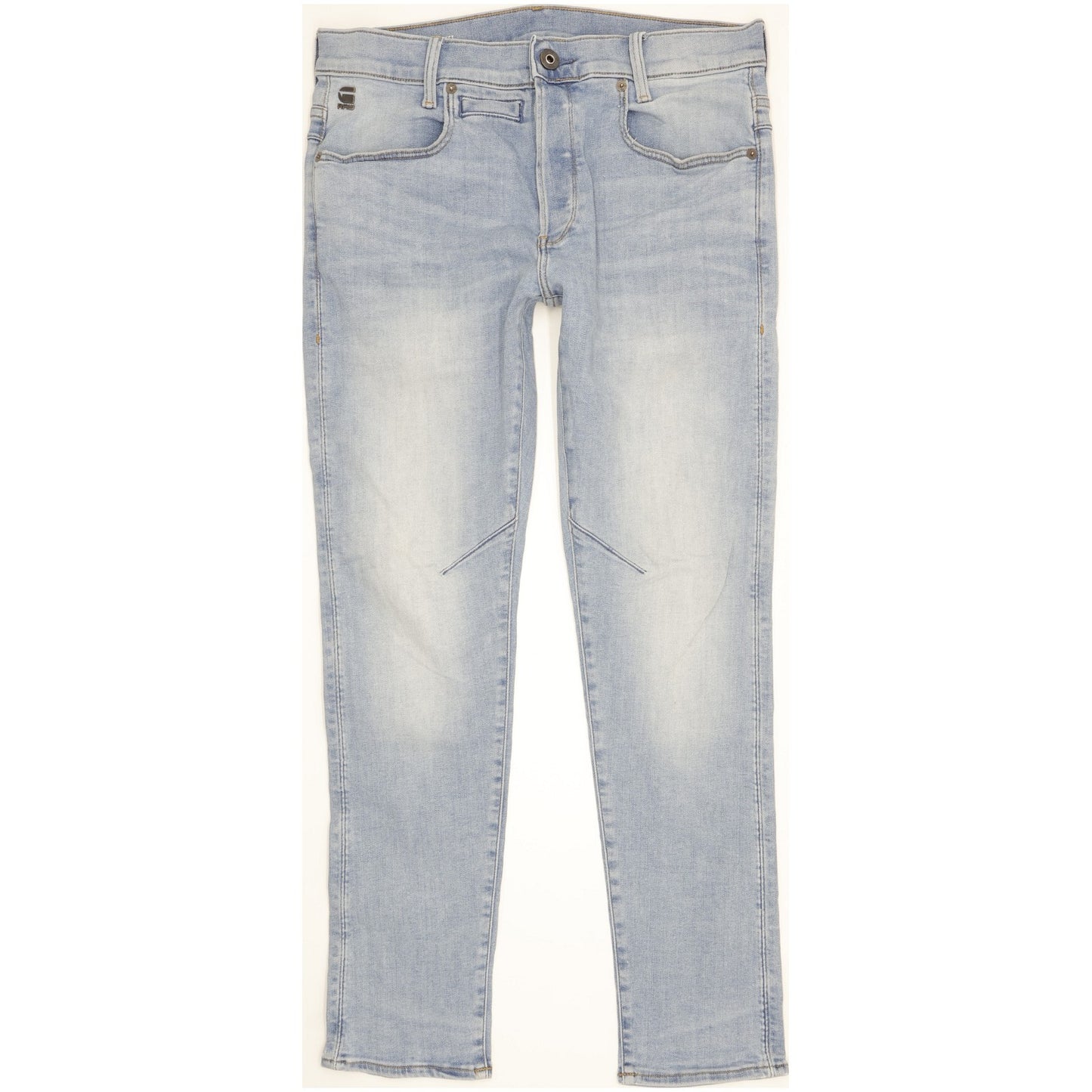 G-Star D-Staq Men Blue Skinny Slim Stretch Jeans W32 L30