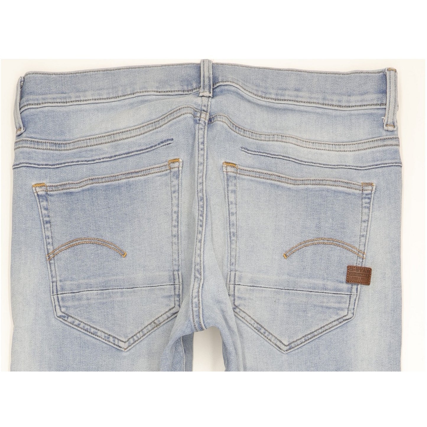 G-Star D-Staq Men Blue Skinny Slim Stretch Jeans W32 L30