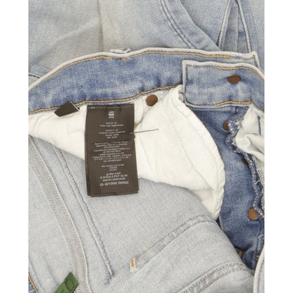G-Star D-Staq Men Blue Skinny Slim Stretch Jeans W32 L30