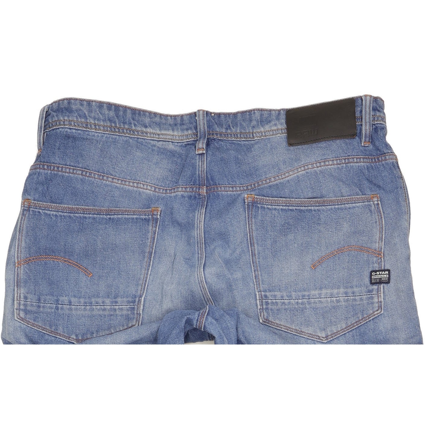 G-Star Grip 3D Men Blue Tapered Relaxed Jeans W36 L36
