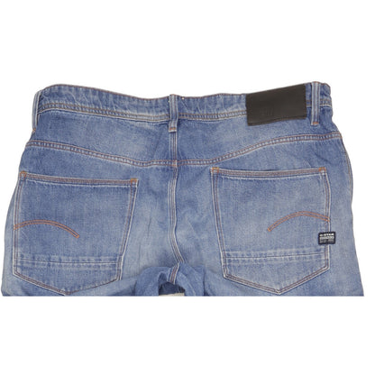 G-Star Grip 3D Men Blue Tapered Relaxed Jeans W36 L36