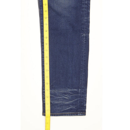 G-Star 3301 Men Blue Straight Slim Stretch Jeans W34 L31