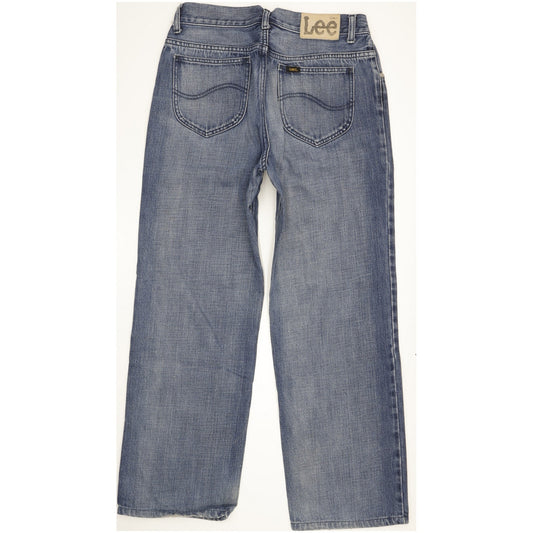 Lee Men Blue Straight Regular Jeans W29 L28