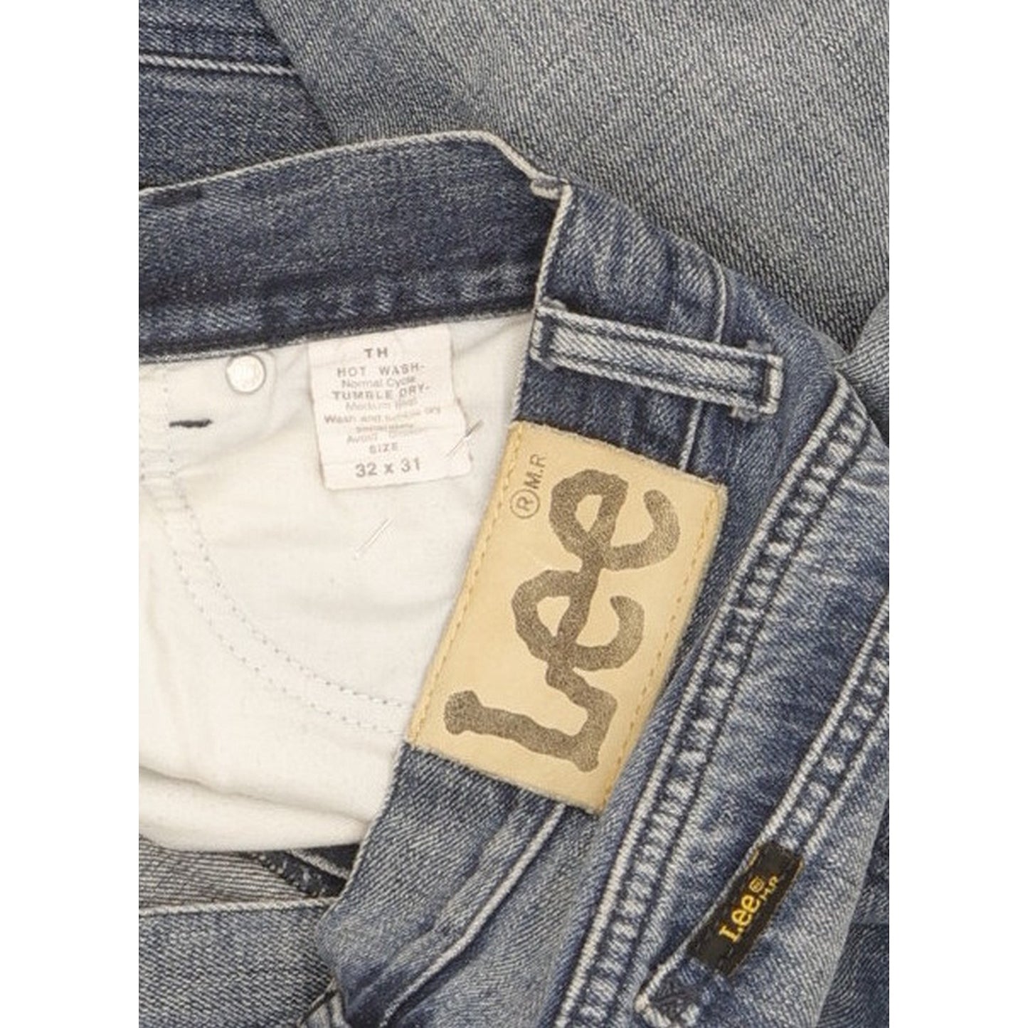 Lee Men Blue Straight Regular Jeans W29 L28